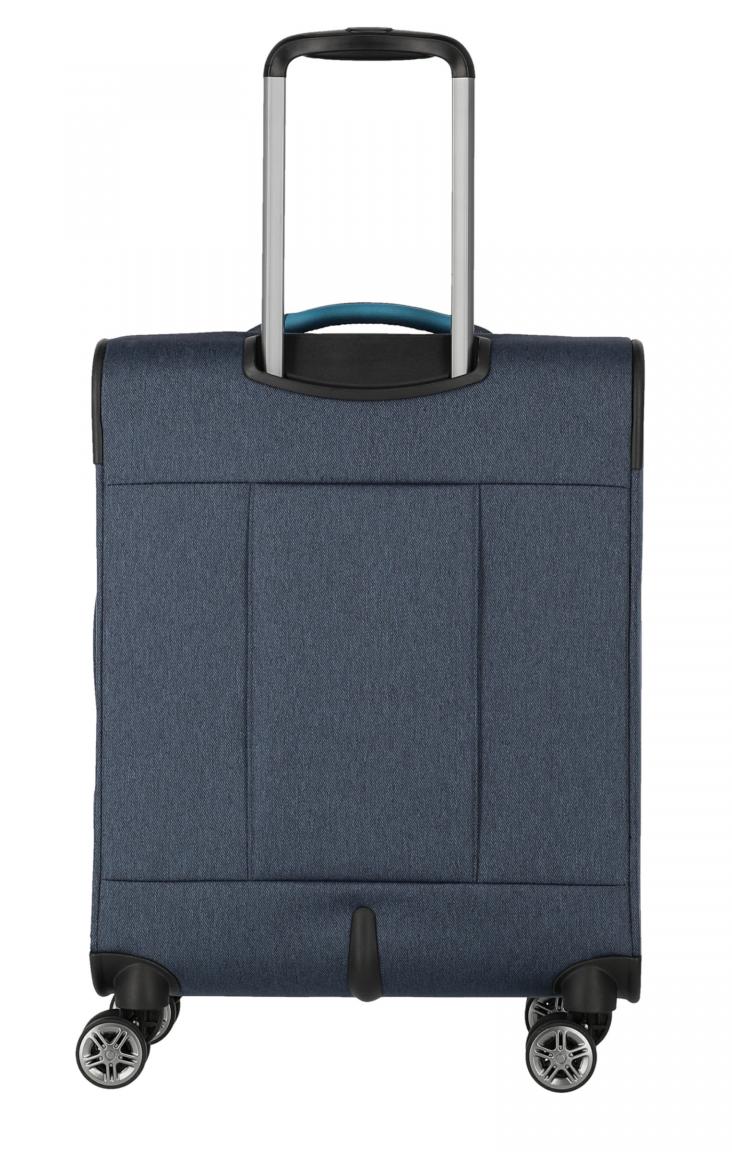 Travelite Madeira 4-Rad Trolley S 55cm blau türkis Handgepäck