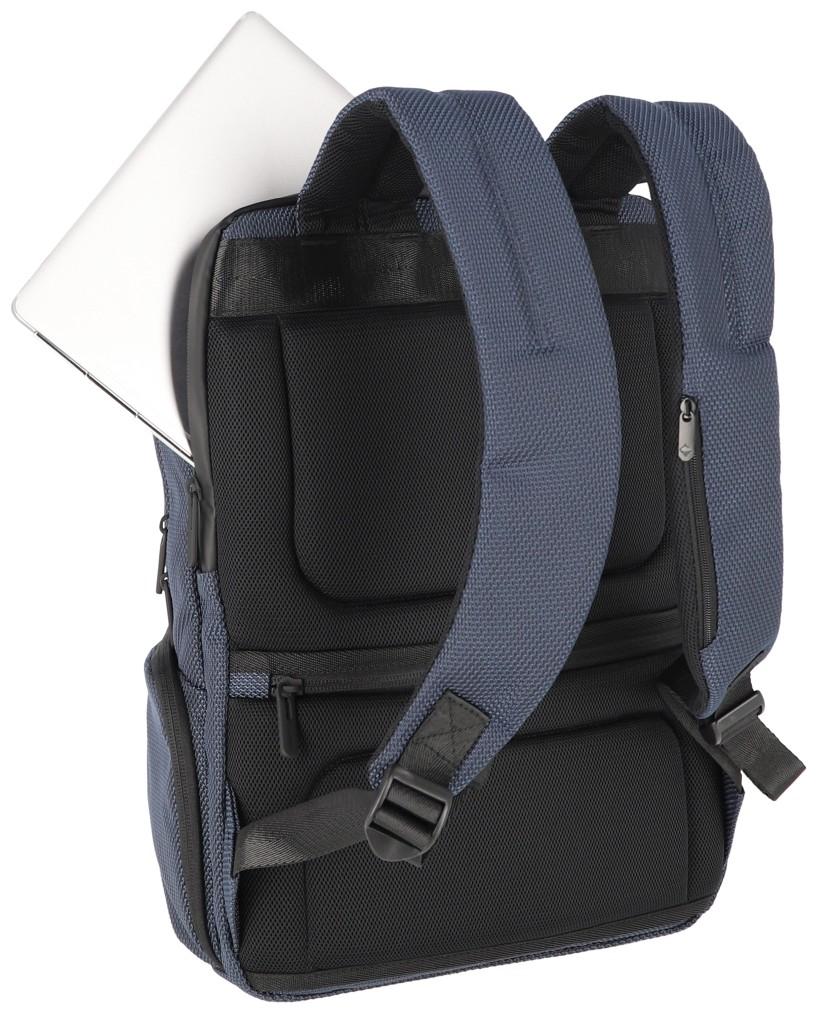 Travelite Meet Rucksack Marine dunkelblau Laptopfach 