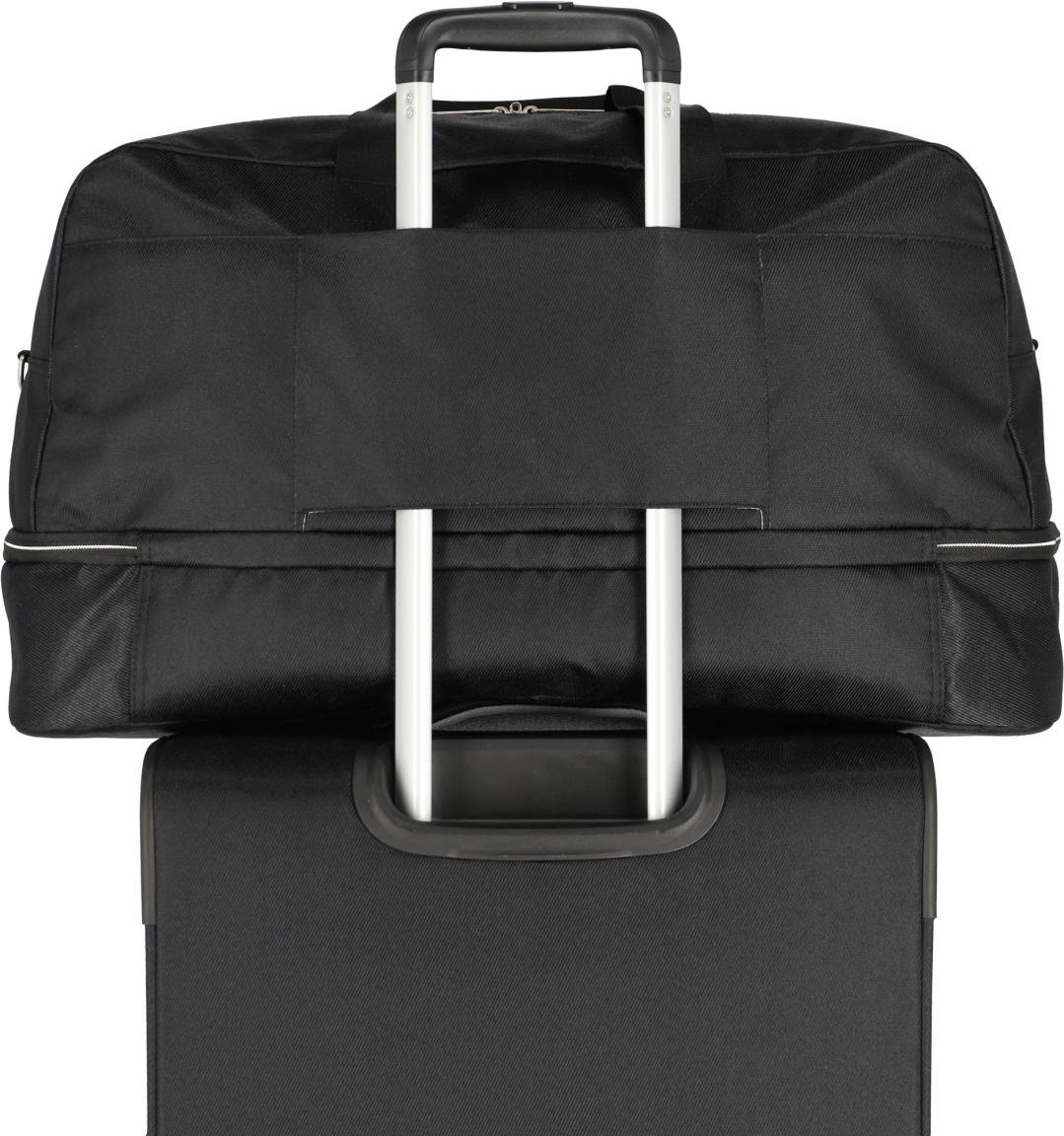 Travelite Miigo schwarz Sporttasche black recycled Bodenfach