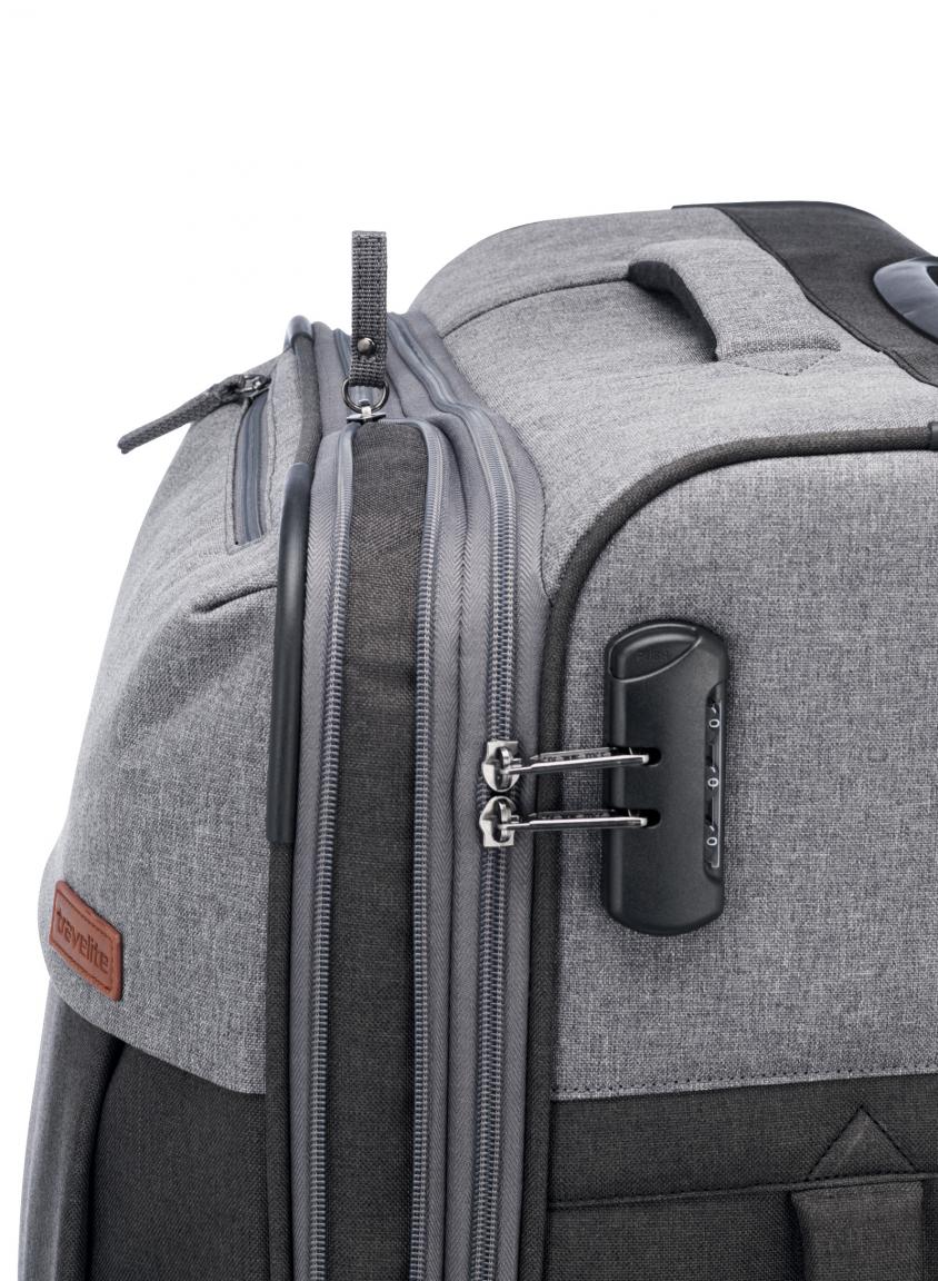 Travelite Neopak L Koffertrolley 77cm Dehnfalte rot