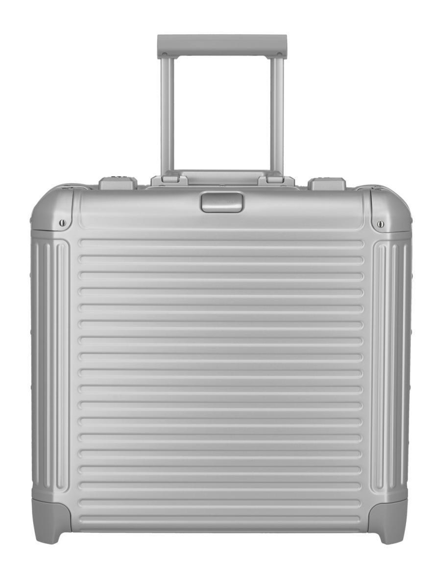 Travelite Next 2-Rad Businesswheeler Laptoptrolley silber Aluminium