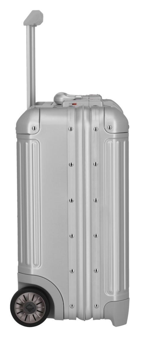 Travelite Next 2-Rad Businesswheeler Laptoptrolley silber Aluminium