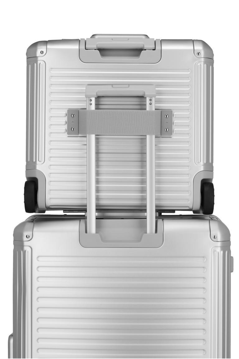 Travelite Next 2-Rad Businesswheeler Laptoptrolley silber Aluminium