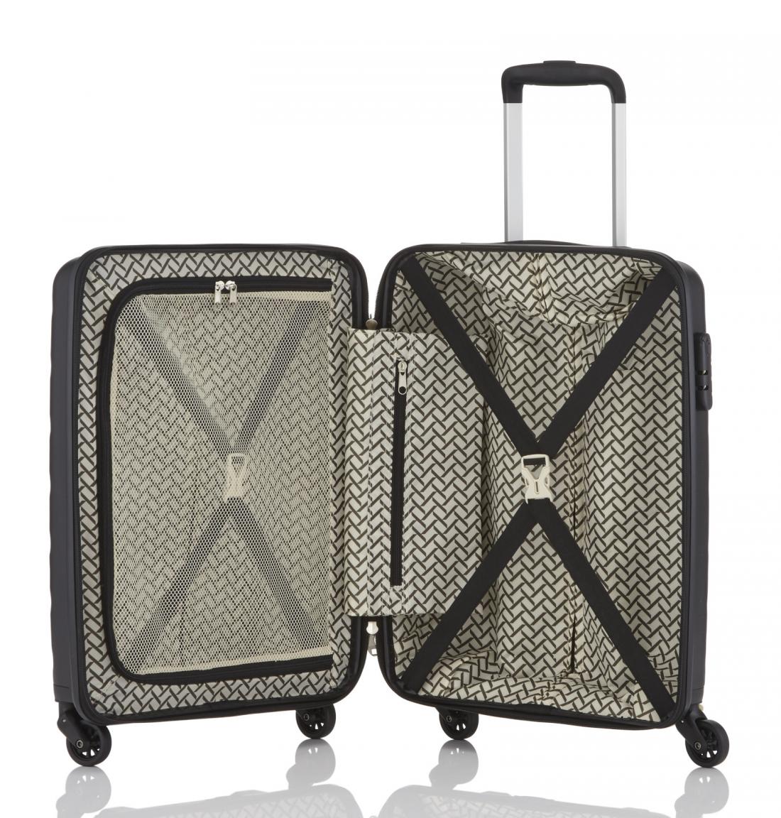 Travelite Nova S Bordcase 4-Rad 55cm Marine blau