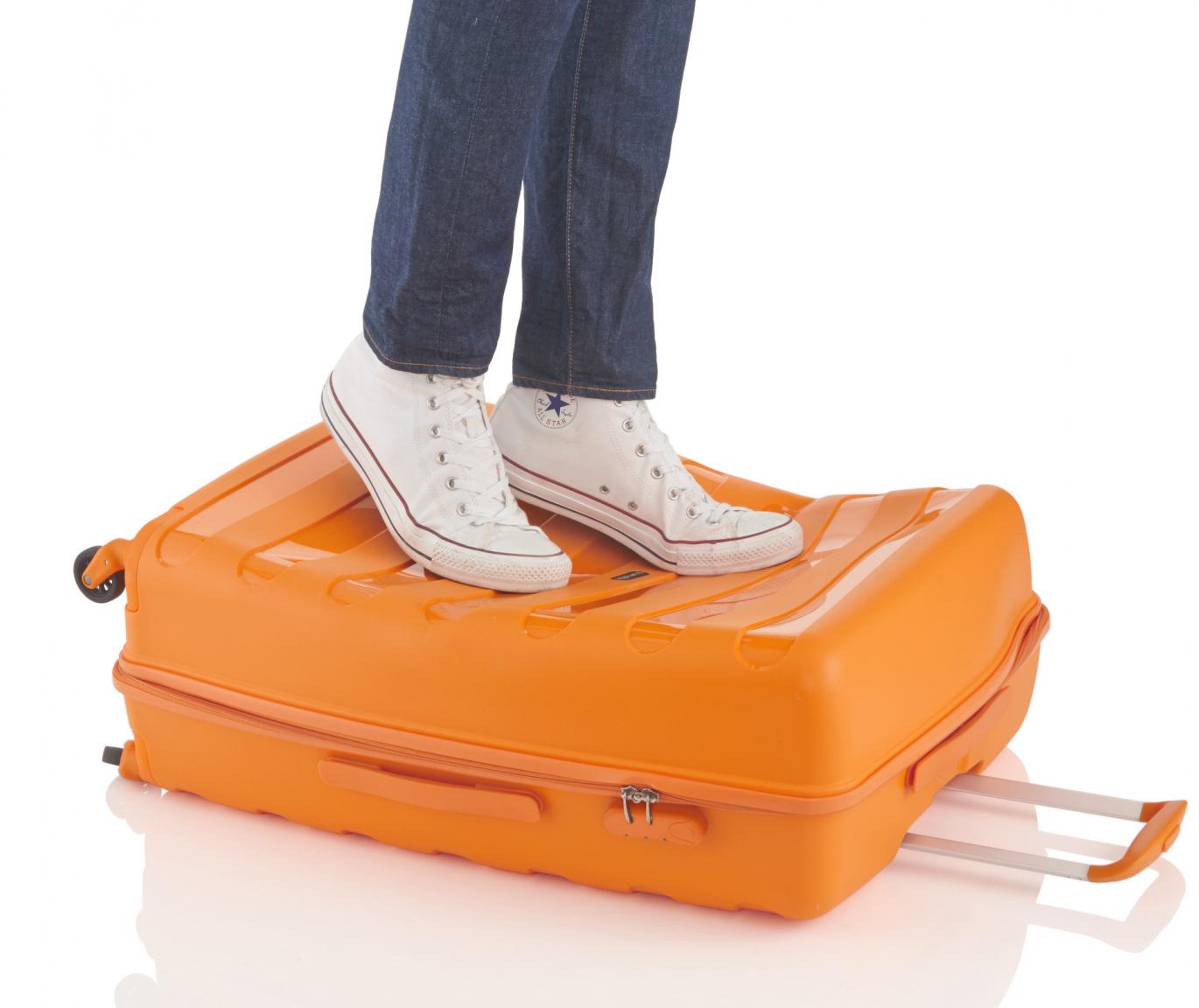 Travelite Nova S Bordcase 4-Rad 55cm Marine blau