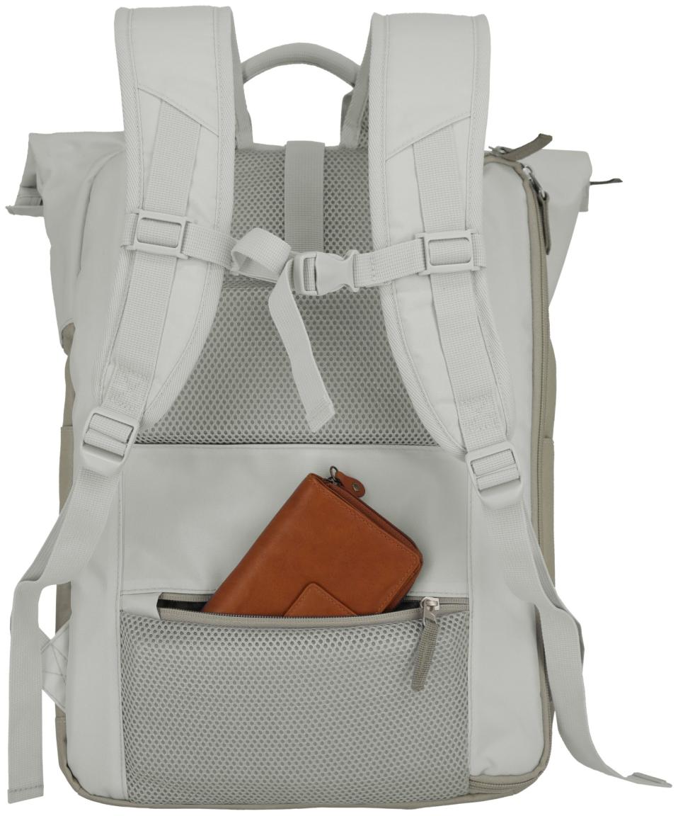 Travelite Outdoorrucksack Basics Rollup Backpack Sand Ivory beige