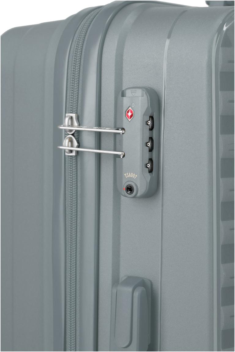 Travelite Pacific Trolley L Koffer Hartschale Anthracite - Grau