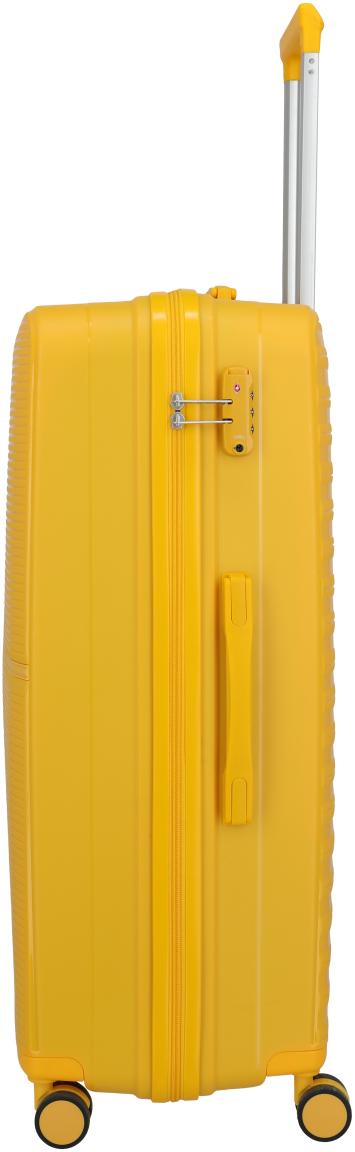 Travelite Pacific Trolley L Koffer Hartschale Gelb