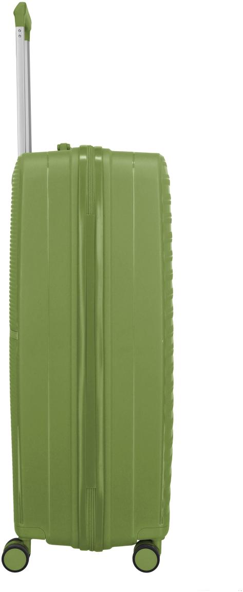 Travelite Pacific Trolley L Koffer Hartschale Olive - Grün