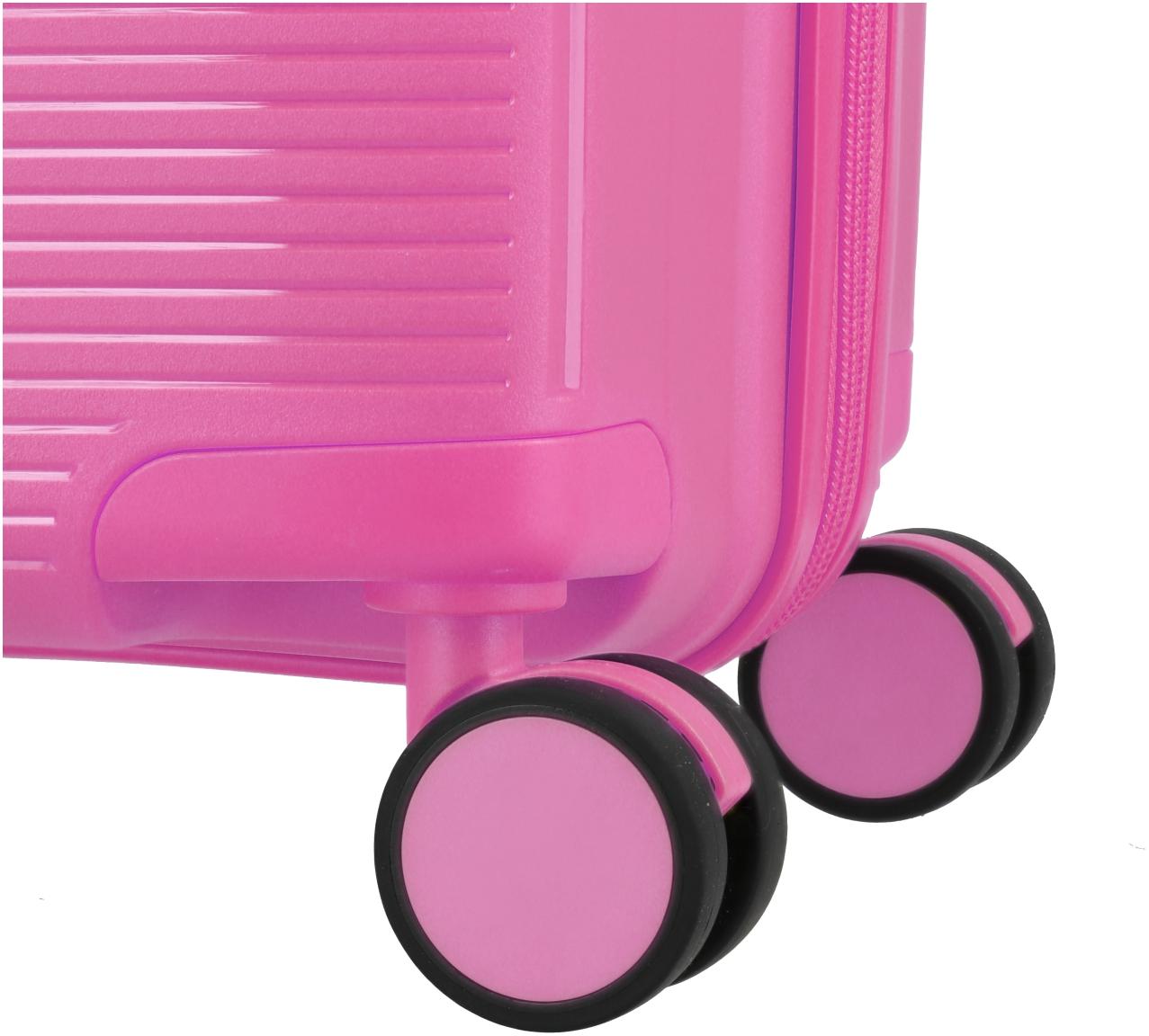 Travelite Pacific Trolley L Koffer Hartschale Pink