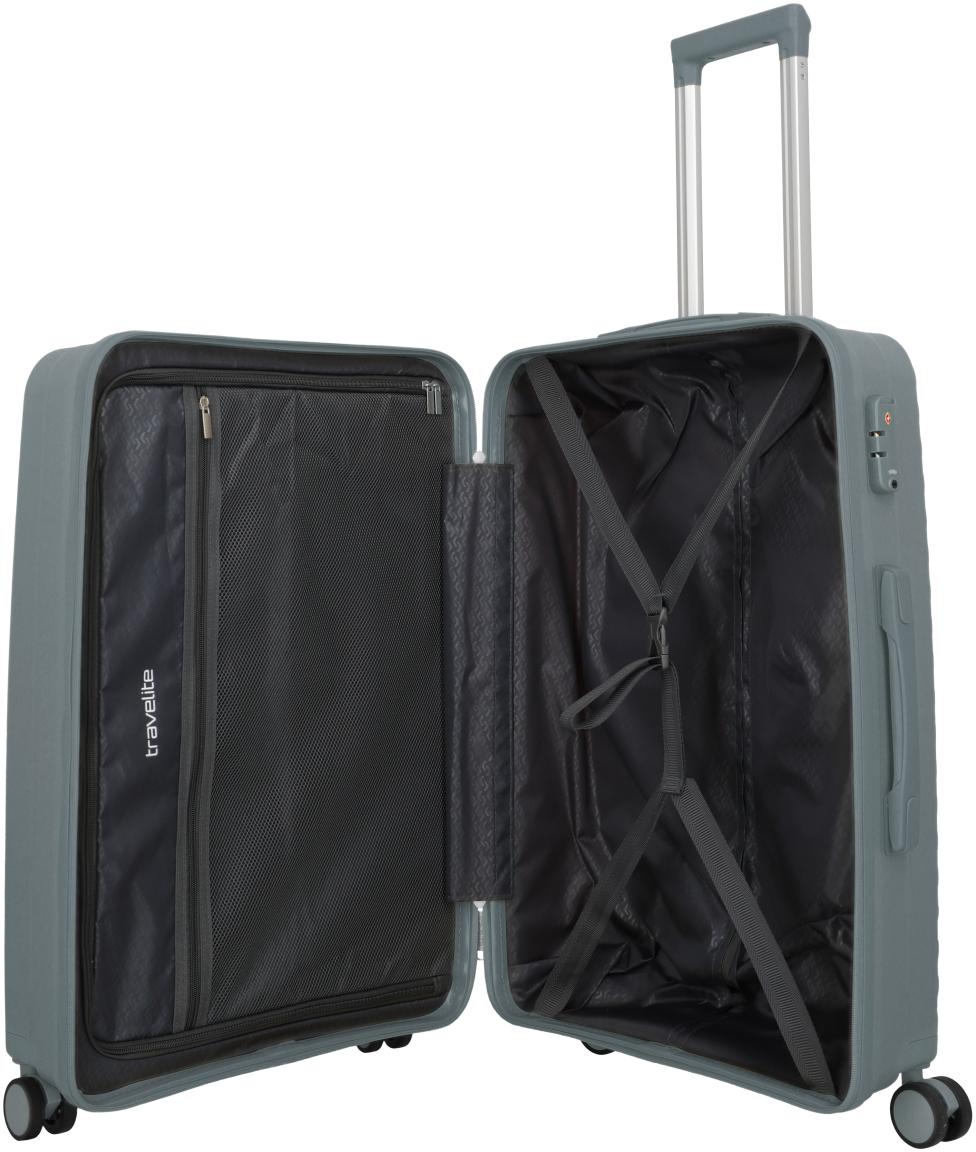 Travelite Pacific Trolley M Koffer Hartschale Anthracite - Grau