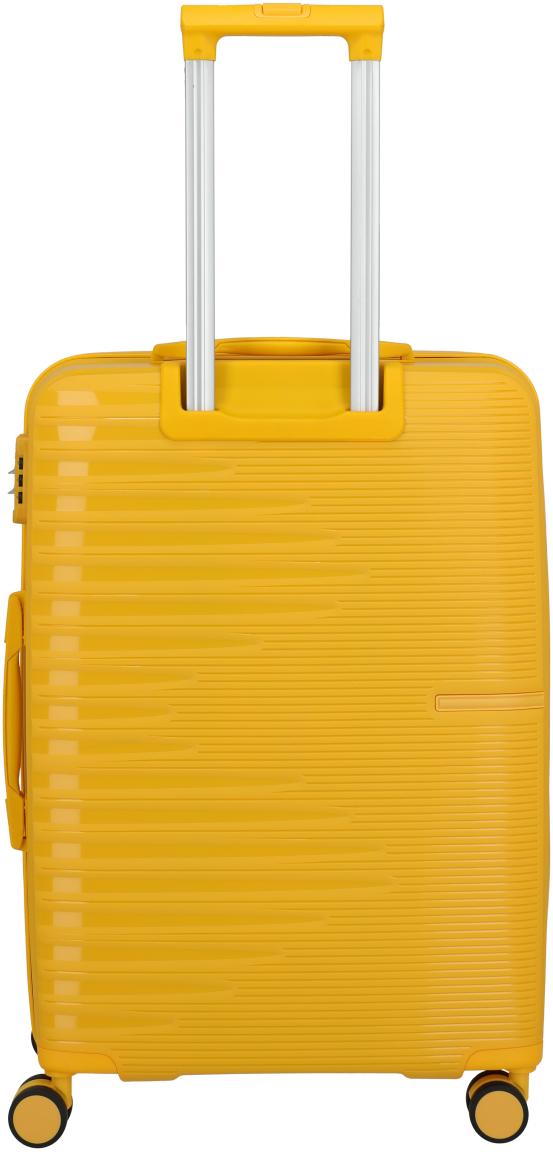 Travelite Pacific Trolley M Koffer Hartschale Gelb