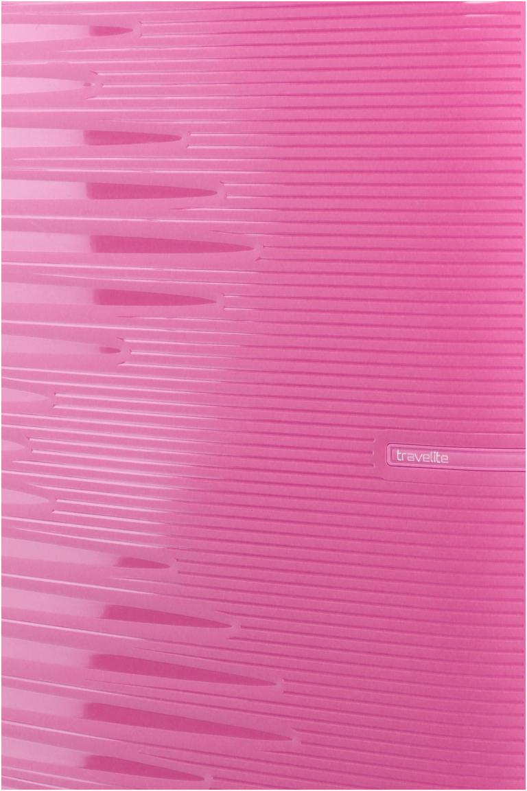 Travelite Pacific Trolley M Koffer Hartschale Pink