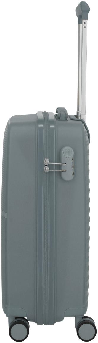 Travelite Pacific Trolley S Handgepäckkoffer Hartschale Anthracite - Grau