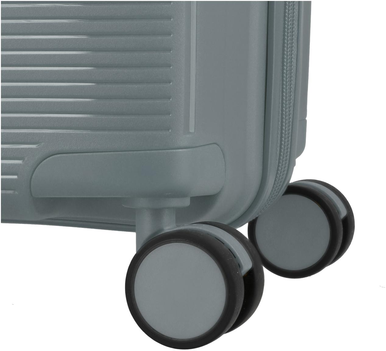 Travelite Pacific Trolley S Handgepäckkoffer Hartschale Anthracite - Grau