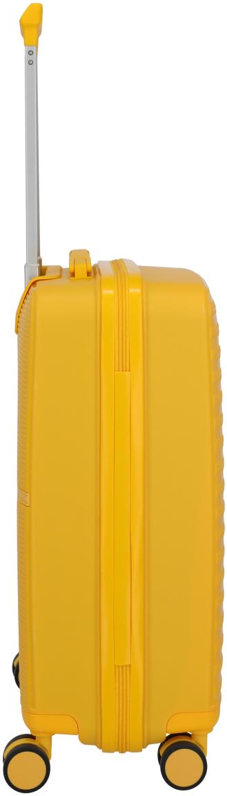 Travelite Pacific Trolley S Handgepäckkoffer Hartschale Gelb