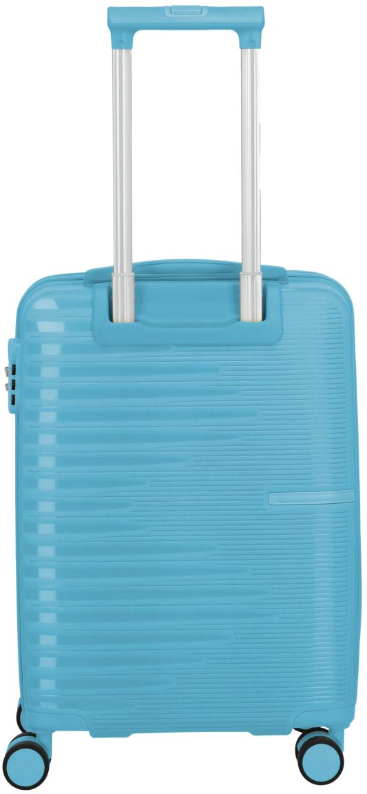 Travelite Pacific Trolley S Handgepäckkoffer Hartschale Light Blue - Blau