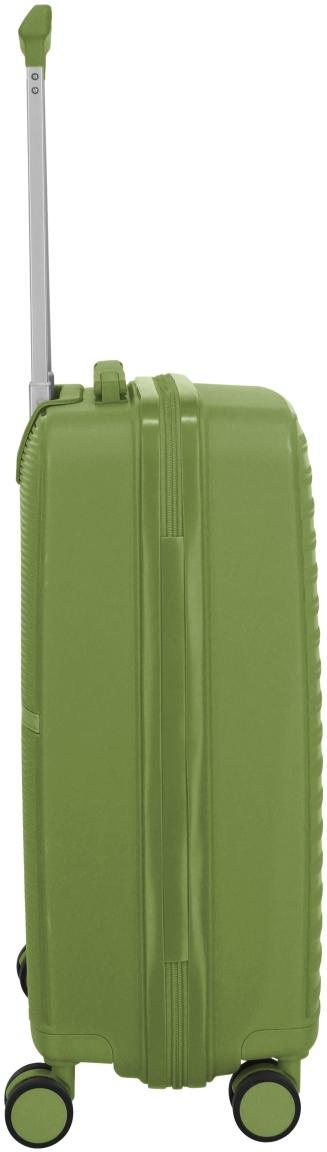 Travelite Pacific Trolley S Handgepäckkoffer Hartschale Olive - Grün