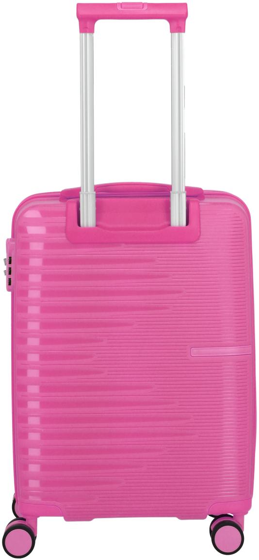 Travelite Pacific Trolley S Handgepäckkoffer Hartschale Pink