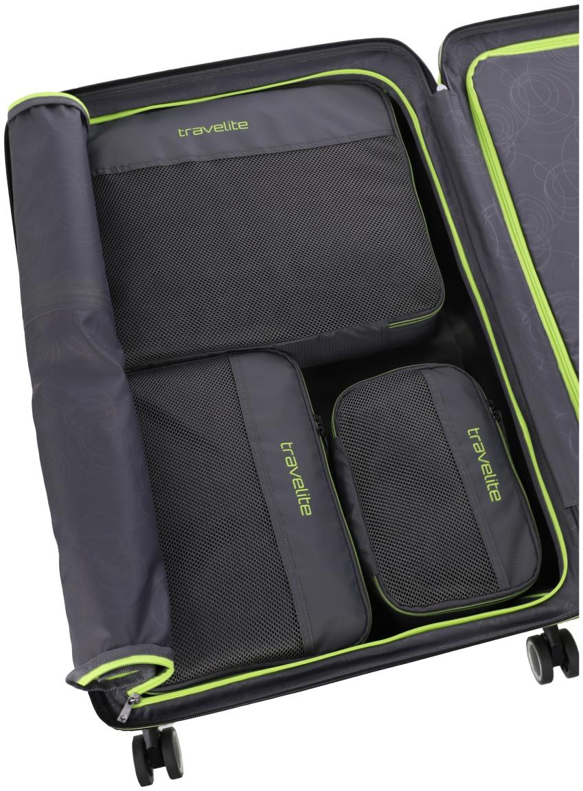 Travelite Packhilfen 3teiliges Set  anthrazit 