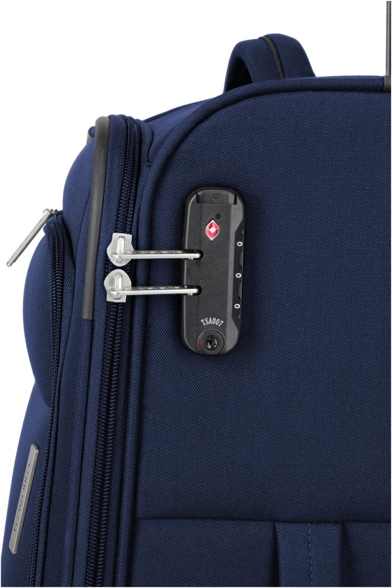 Travelite Priego Trolley L Koffer Navy - Blau