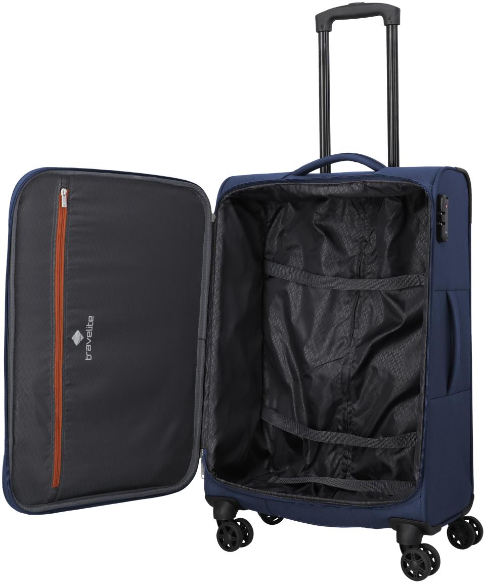 Travelite Priego Trolley M Koffer Navy - Blau