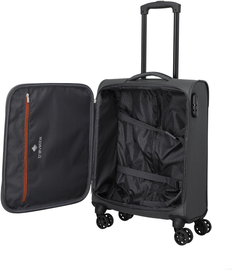 Travelite Priego Trolley S Handgepäckkoffer Anthracite - Grau