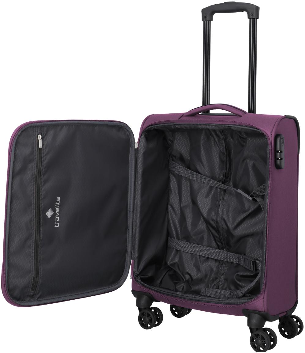 Travelite Priego Trolley S Handgepäckkoffer Berry - Lila