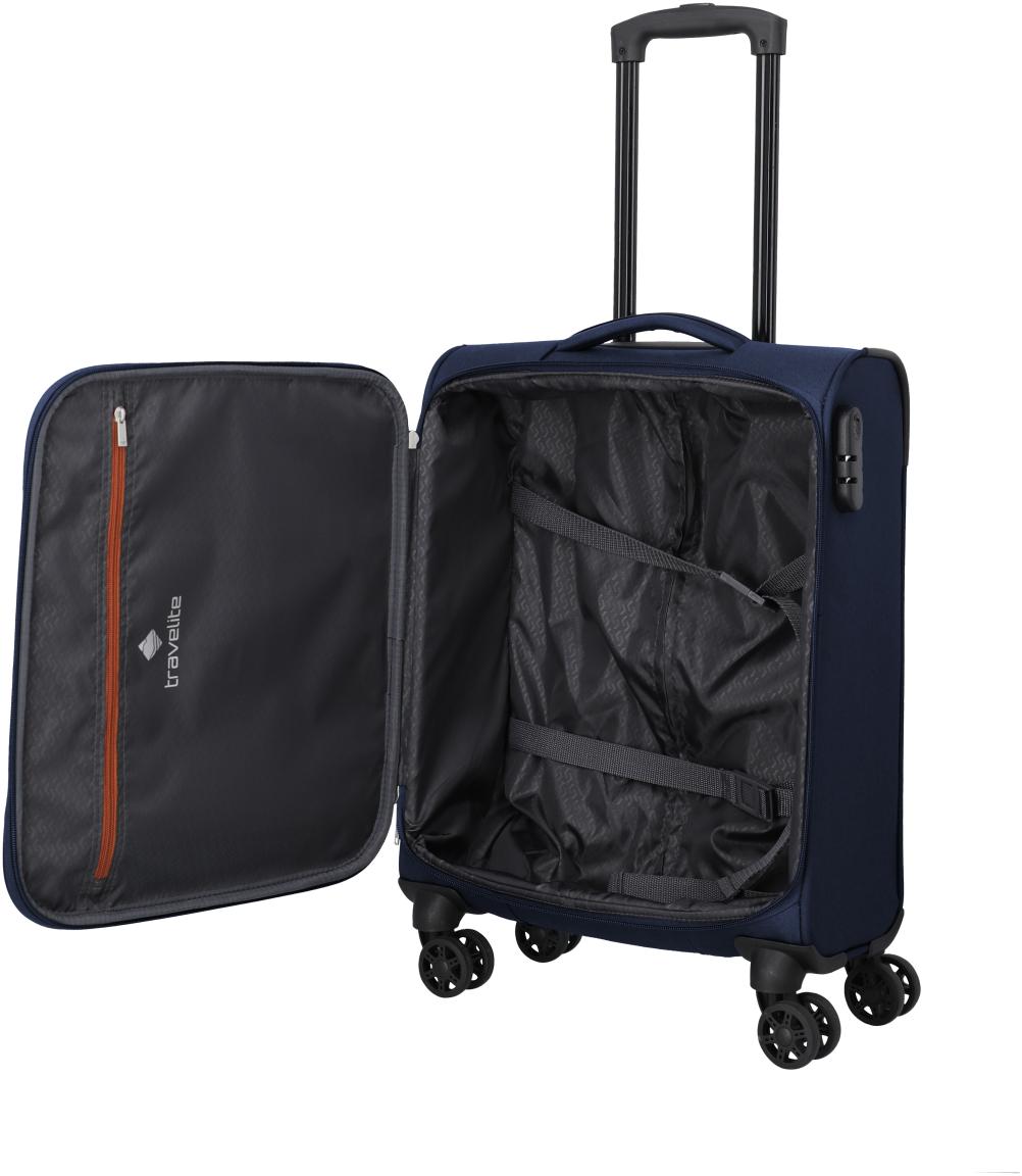 Travelite Priego Trolley S Handgepäckkoffer Navy - Blau