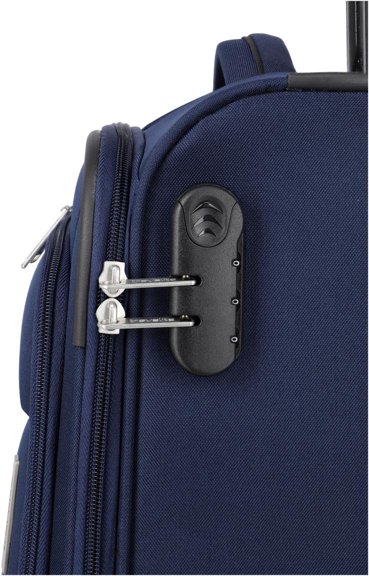 Travelite Priego Trolley S Handgepäckkoffer Navy - Blau