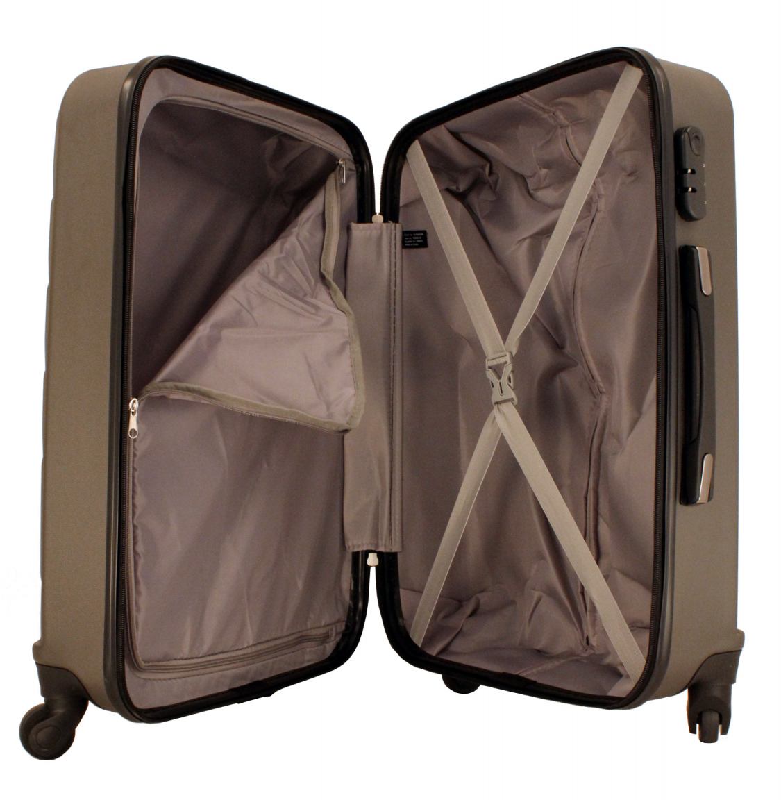 Travelite Quick 4-Rad Koffer Hartschale M 64cm Pink