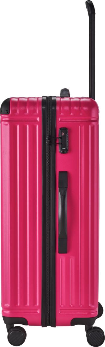 Travelite Reisekoffer 4W Trolley L 77cm Cruise knallpink