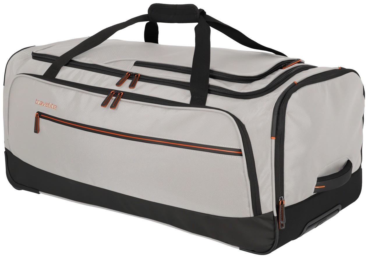 Travelite Reisetasche L 79cm hellbeige Crosslite Natural Trolley
