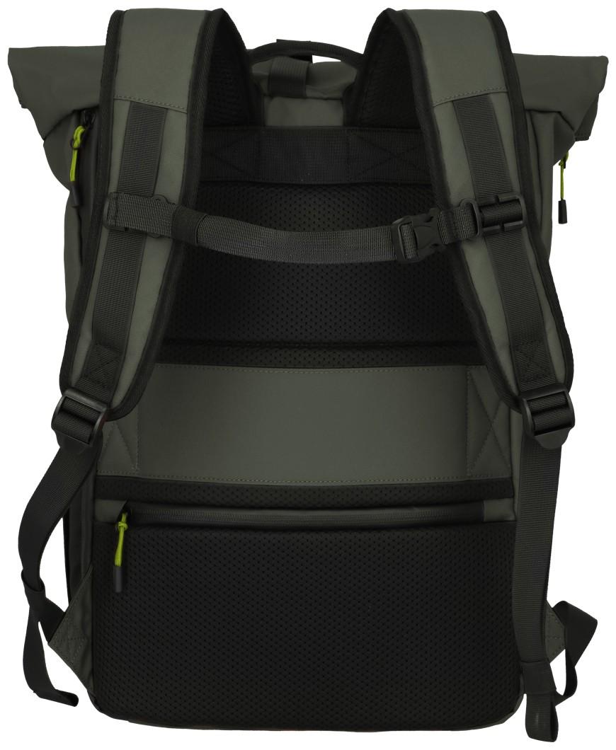 Travelite Roll up Backpack M Briize Freizeitrucksack Khaki grün