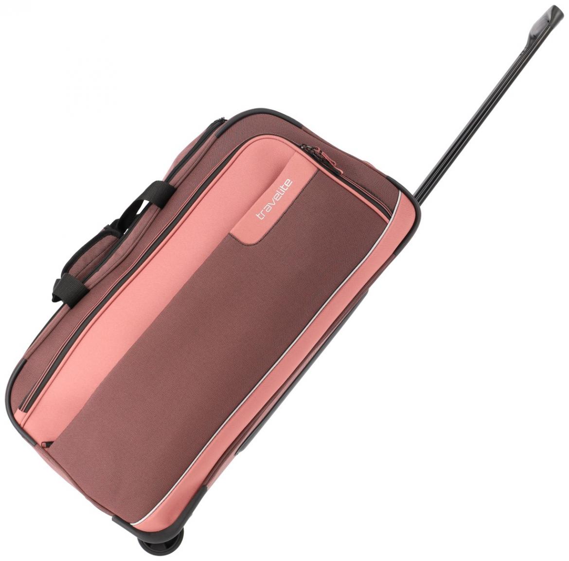 Travelite Rollenreisetasche M 65cm Viia Frühlingsrose 