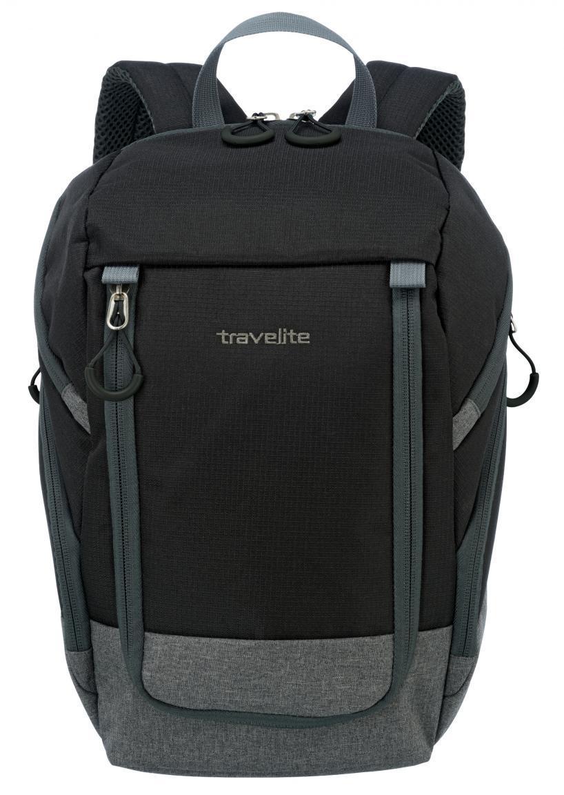 Travelite Rucksack Bordgepäck cabin size schwarz/grau