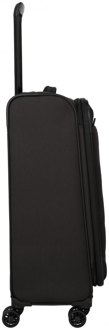 Travelite Rügen schwarz 4w Trolley M 67cm Reisekoffer