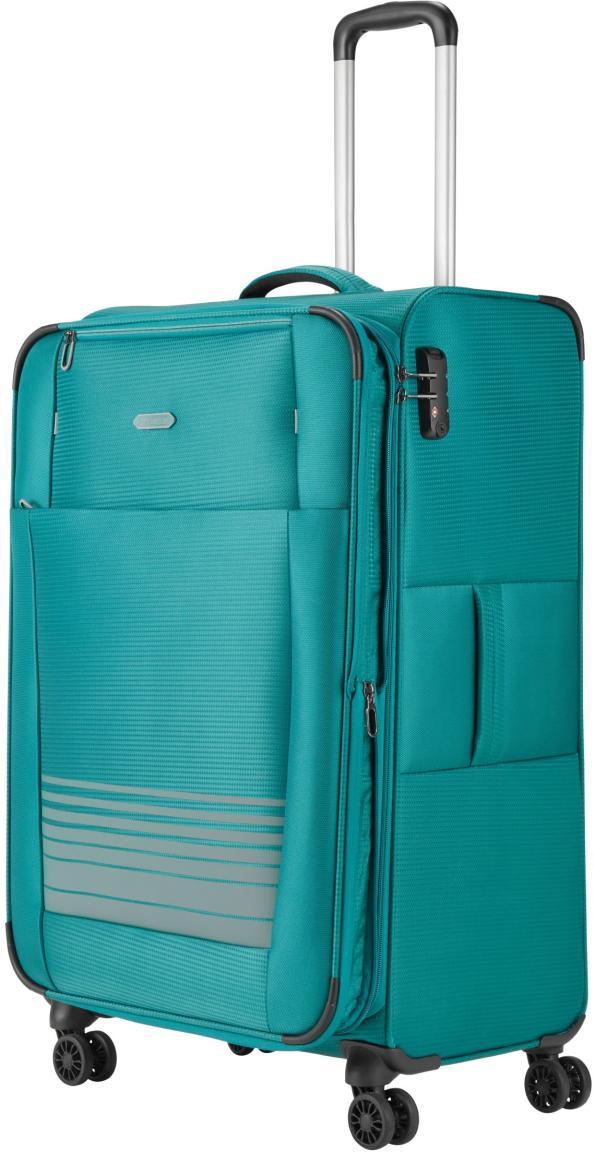 Travelite Seaside Trolley L 77cm erweiterbar petrol Flugkoffer 4-Rad