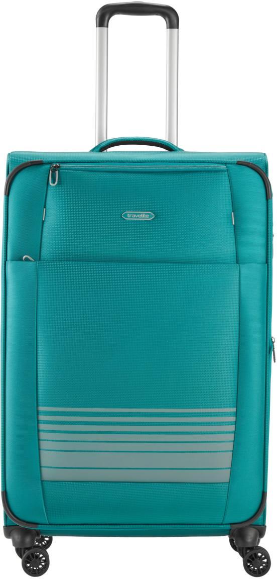 Travelite Seaside Trolley L 77cm erweiterbar petrol Flugkoffer 4-Rad