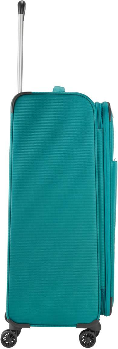 Travelite Seaside Trolley L 77cm erweiterbar petrol Flugkoffer 4-Rad