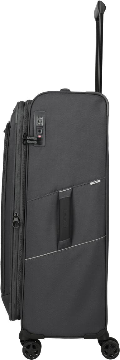 Travelite Skaii Rollenkoffer L Dehnfalte Anthracite - Grau