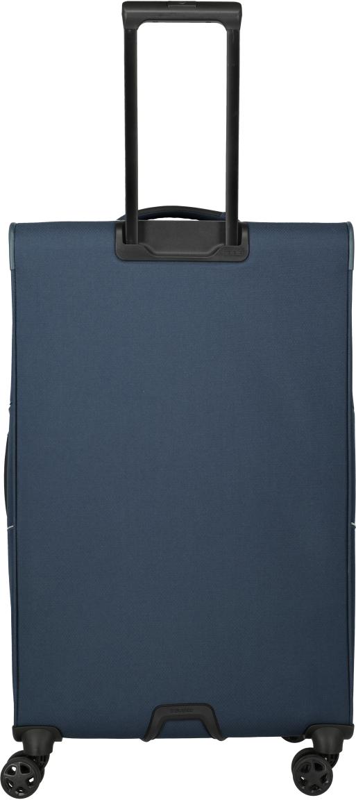 Travelite Skaii Rollenkoffer L Dehnfalte Navy - Blau
