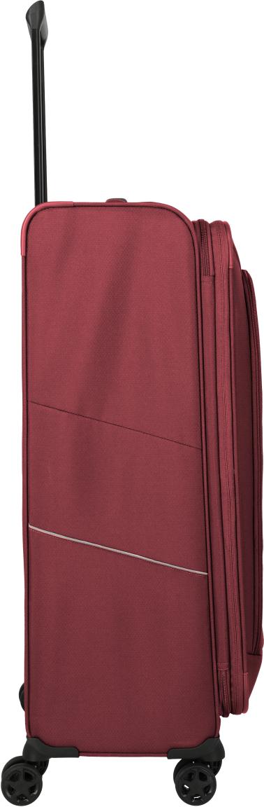 Travelite Skaii Rollenkoffer L Dehnfalte Rot
