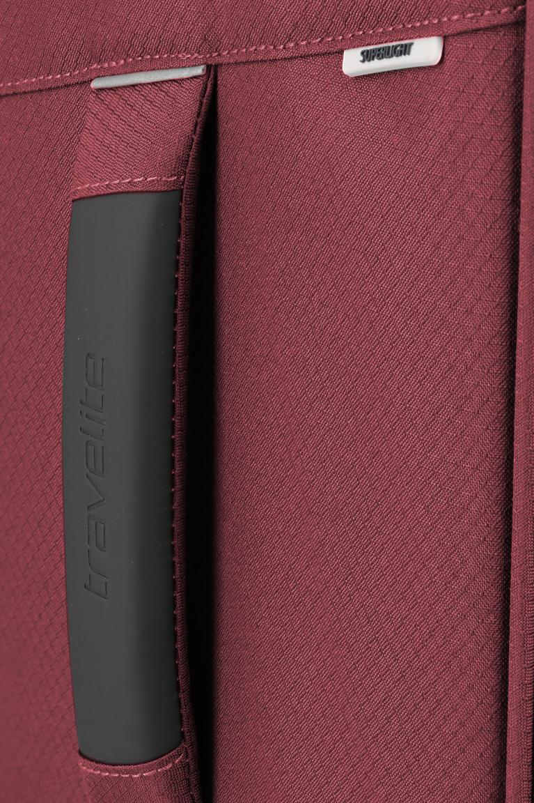 Travelite Skaii Rollenkoffer L Dehnfalte Rot