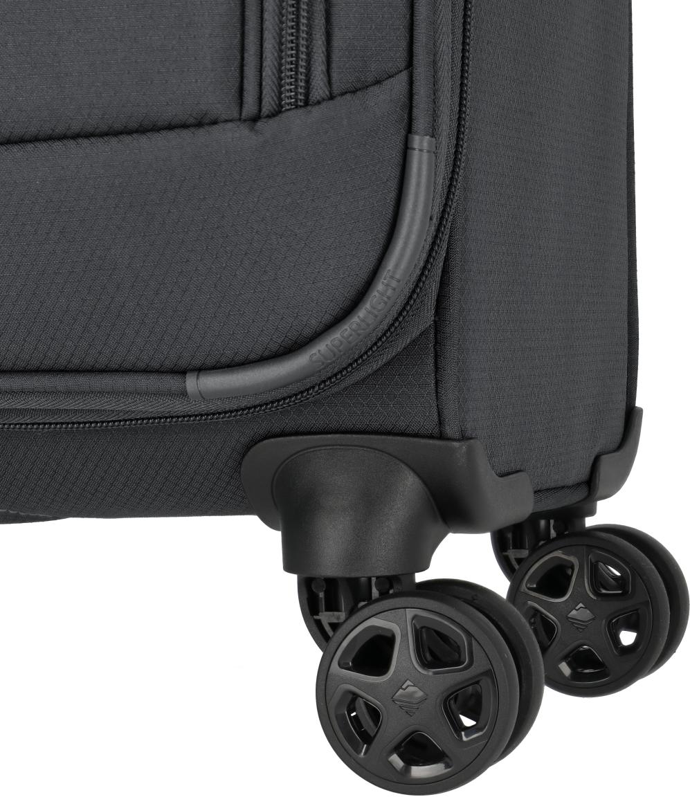 Travelite Skaii Rollenkoffer M Dehnfalte Anthracite - Grau