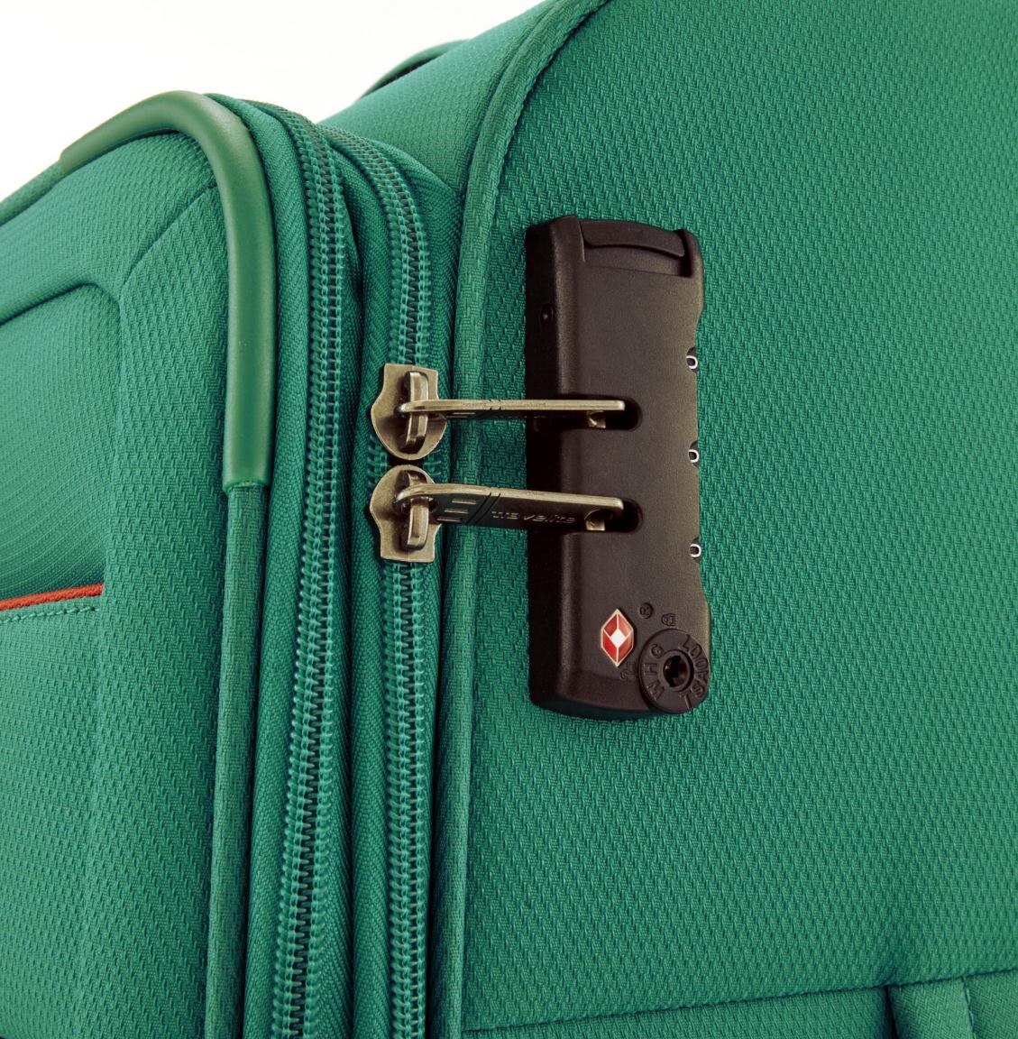 Travelite Solaris 4 Rad Trolley L 77cm Türkis (Aqua)