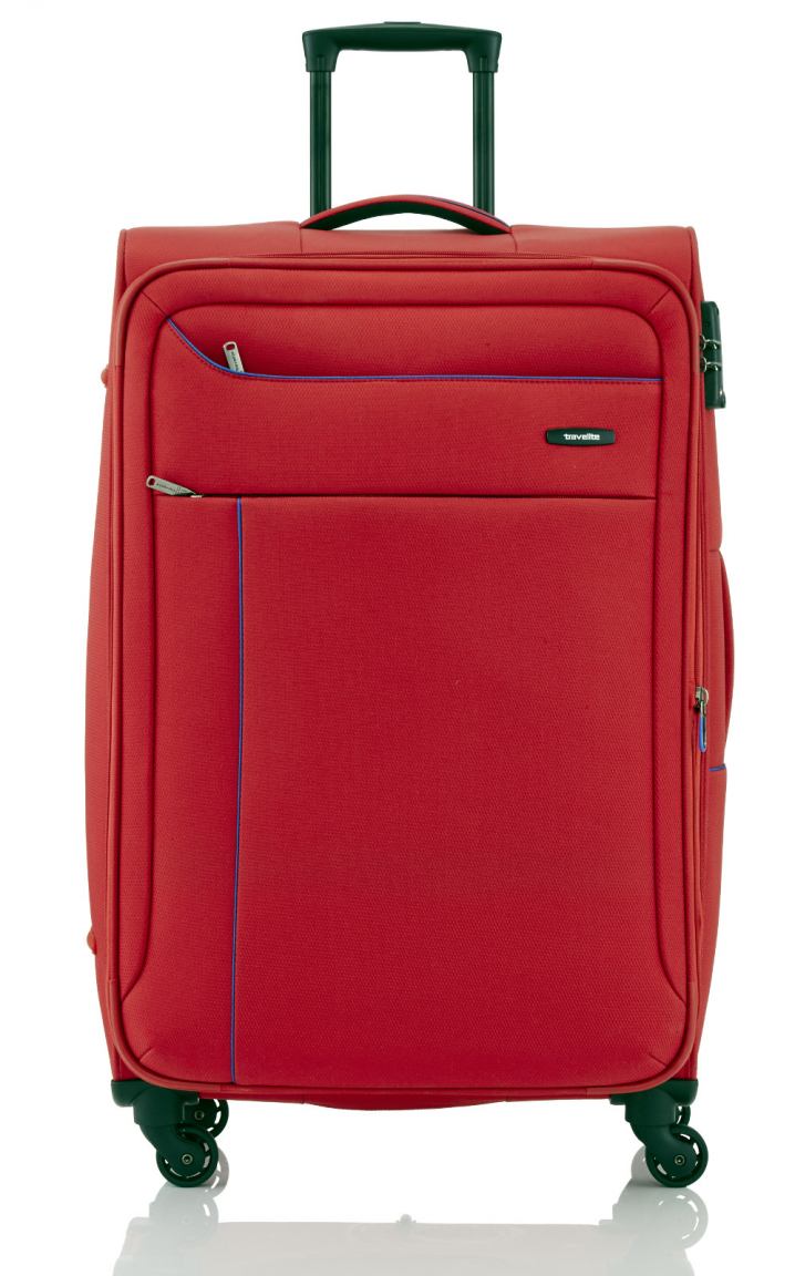 Travelite Solaris 4 Rad Trolley M 67cm Rot