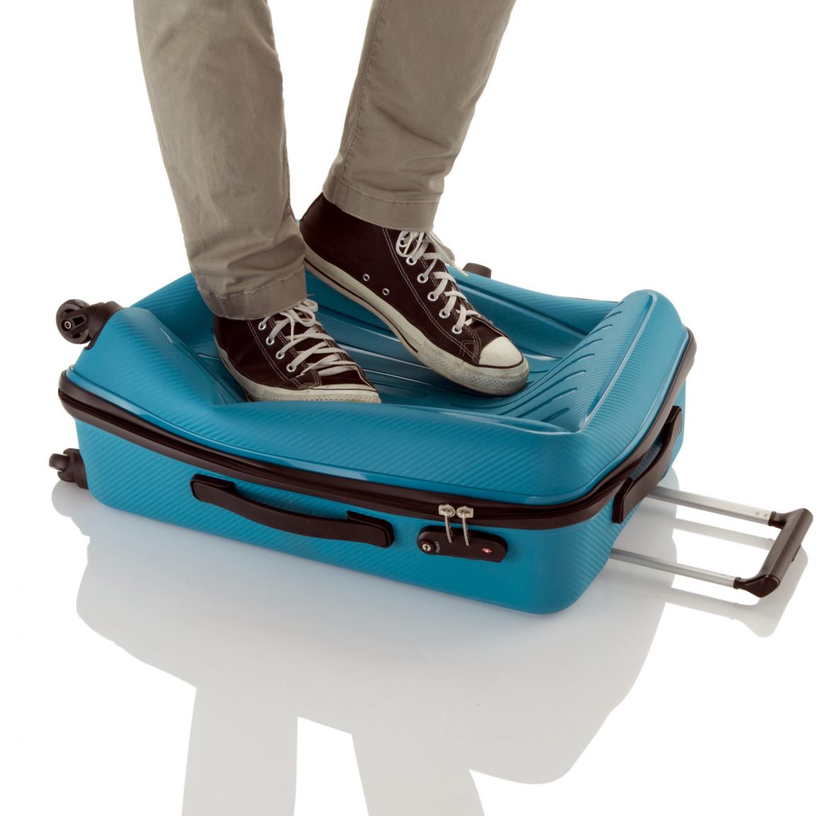 Travelite Uptown Hartschalenkoffer M 65cm Weiß