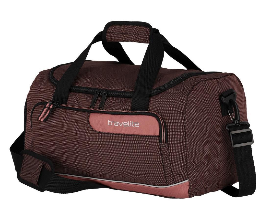 Travelite Viia Weekender rosa Frühlingsrose recycled