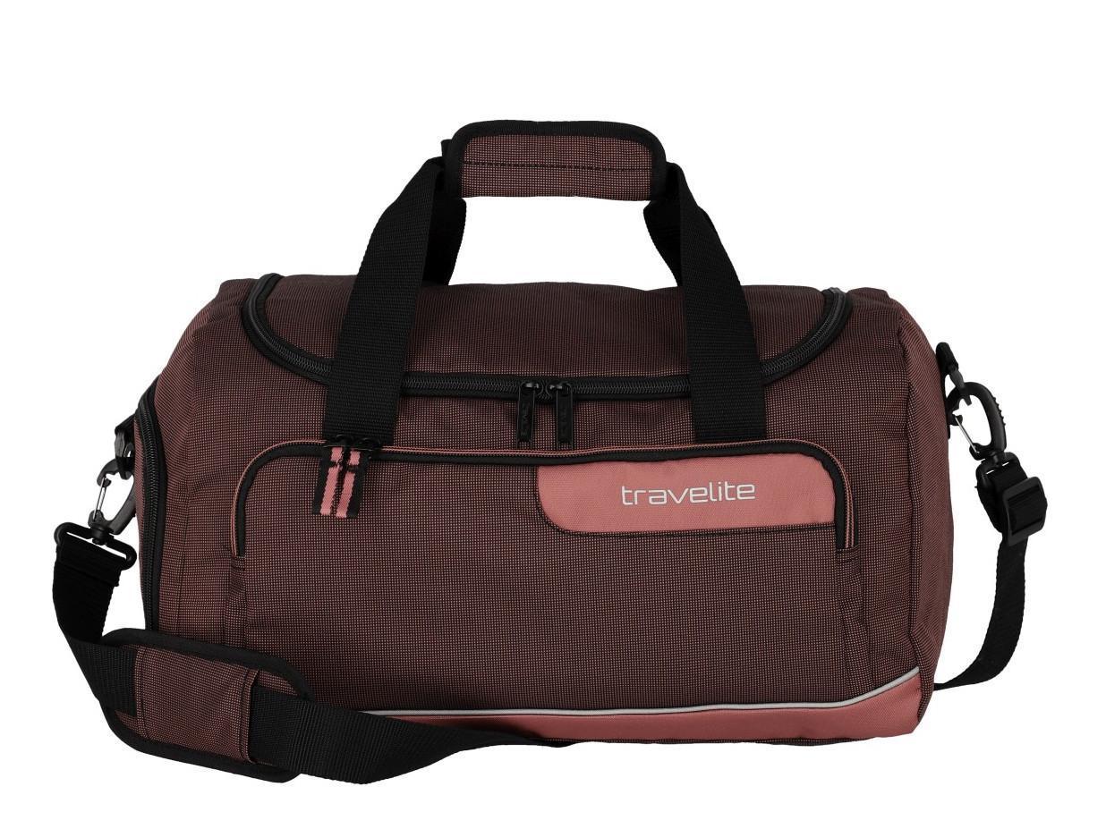 Travelite Viia Weekender rosa Frühlingsrose recycled